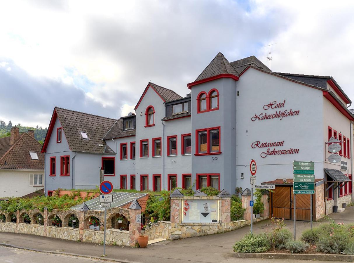 Hotel Naheschloesschen Bad Münster am Stein-Ebernburg Exteriör bild